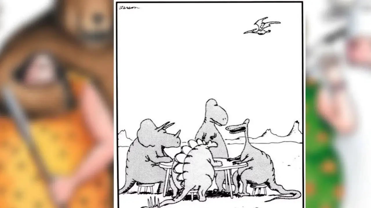 Los dinosaurios de Far Side 4 se reúnen Los dinosaurios de Far Side 4 se reúnen