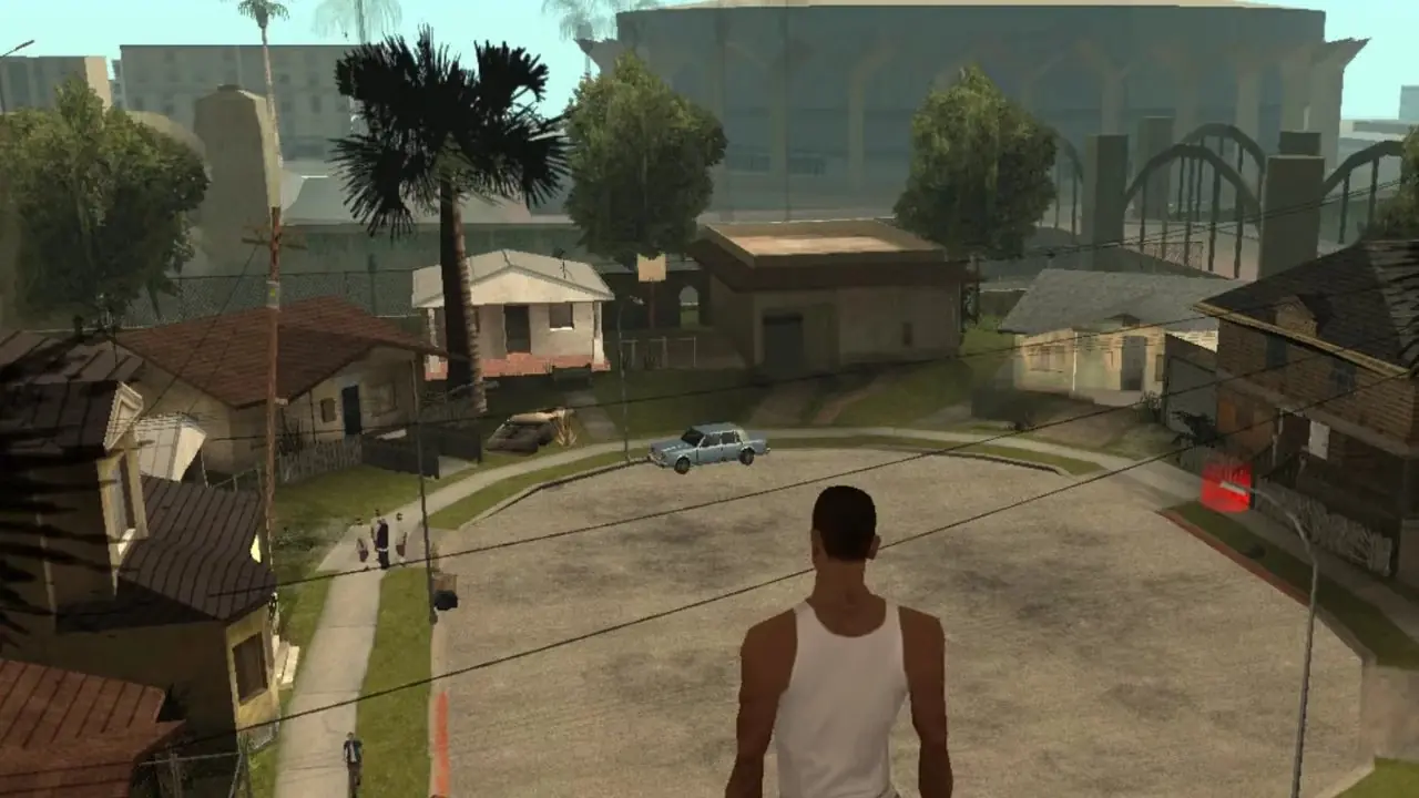 يشبه n3on في مقطورة المظهر الممتد للعبة gta 6 التي تتدفق من صندوق السيارة.