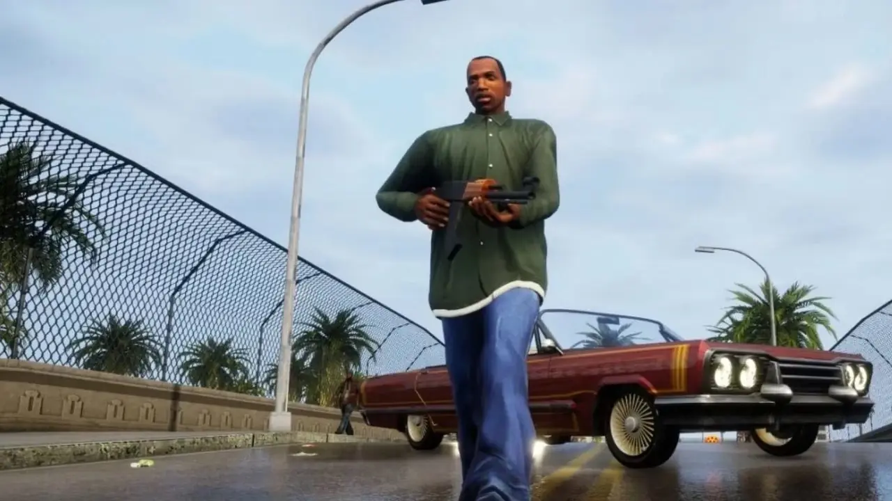Jason i Lucia w samochodzie w GTA 6.
