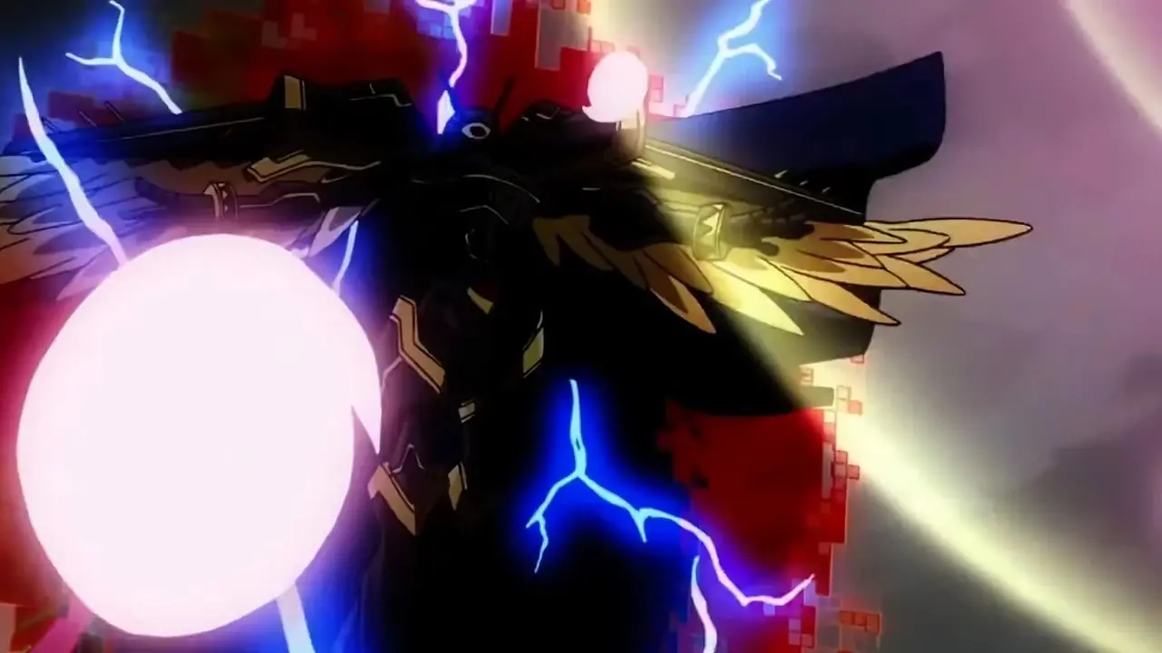 Imperialdramon PM atacando en Digimon Story Cyber ​​Sleuth