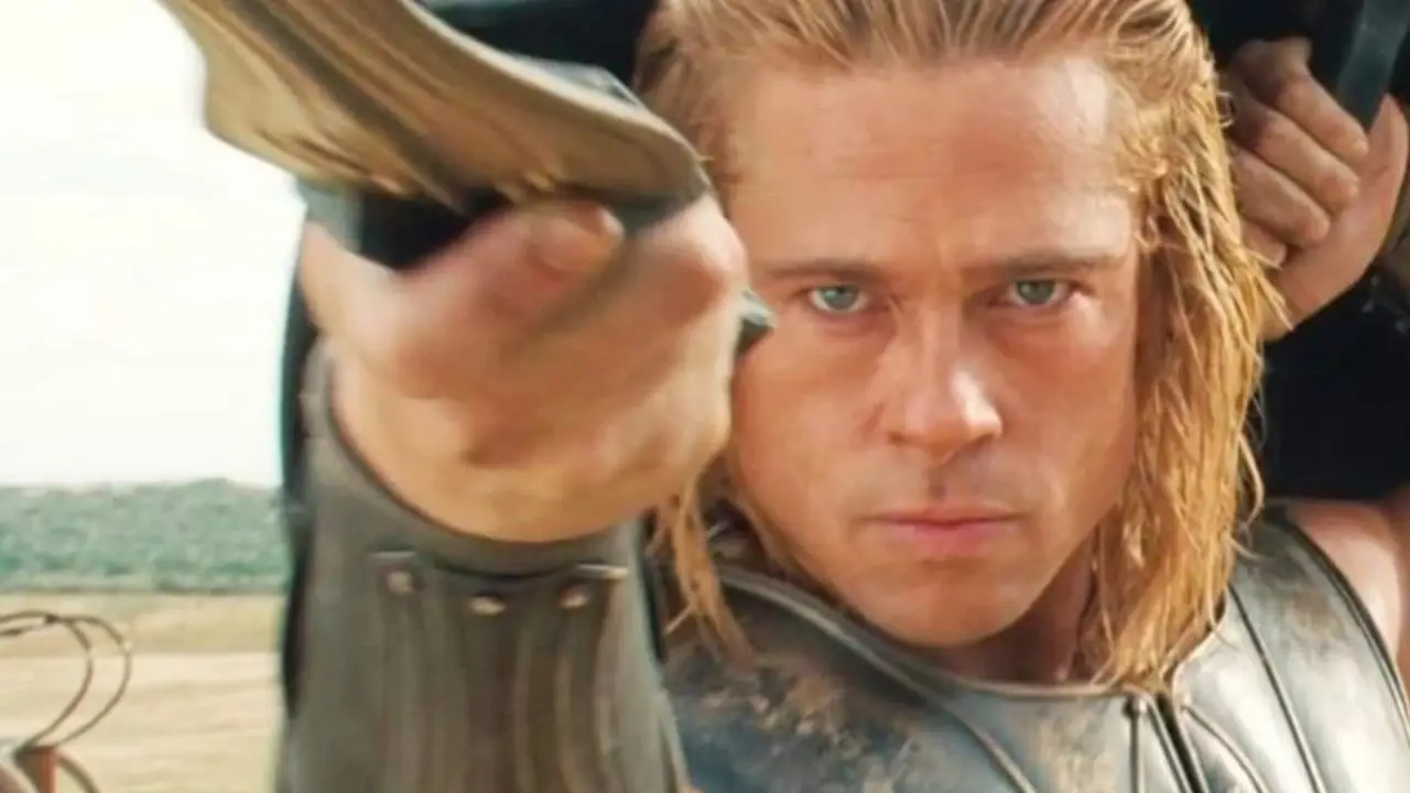 Brad Pitt som Achilles i Troy