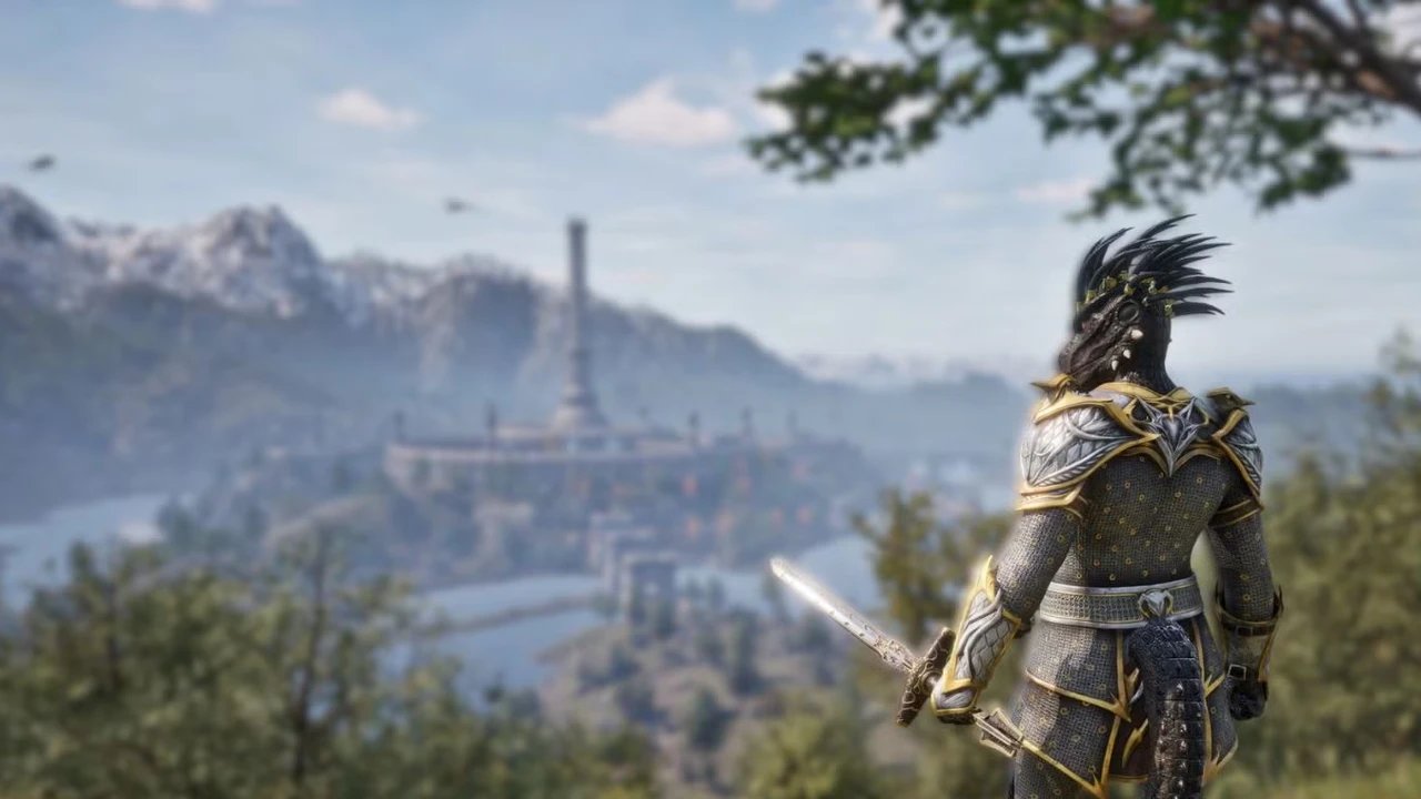 The Elder Scrolls 4 Oblivion Remastered Uriel Septim VII يبدو متفاجئًا وقد تمت ترقيته