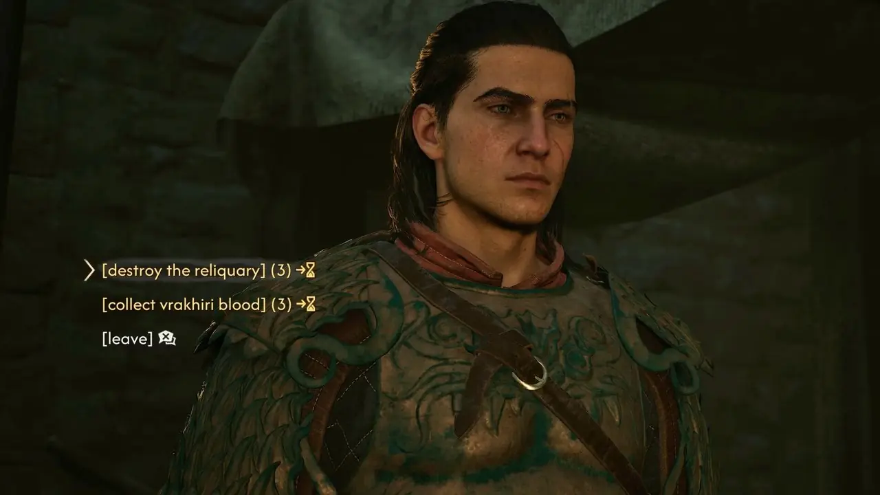Détruisez le reliquaire ou récupérez le sang de Vrakhiri dans Blood of Dawnwalker