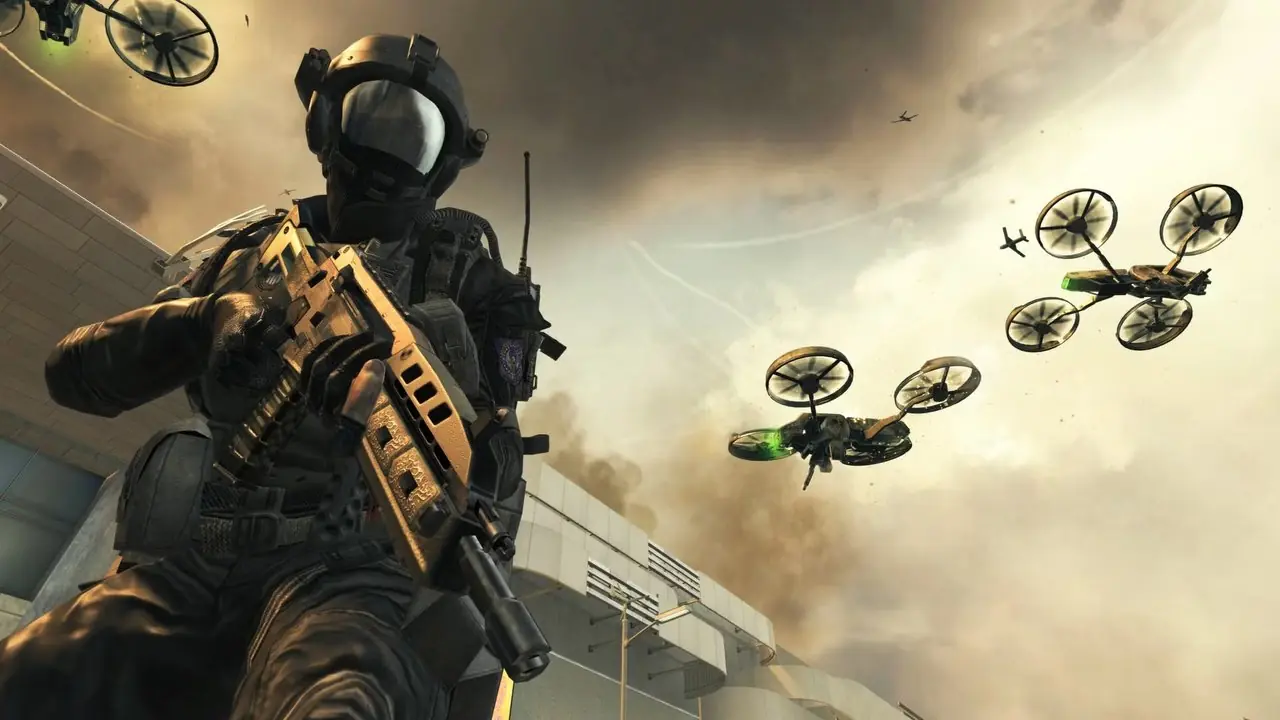 Captura de tela do jogo Call of Duty: Black Ops 2 do kit de imprensa