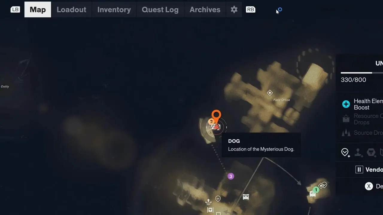 Unknown Dog Location Control Resonant