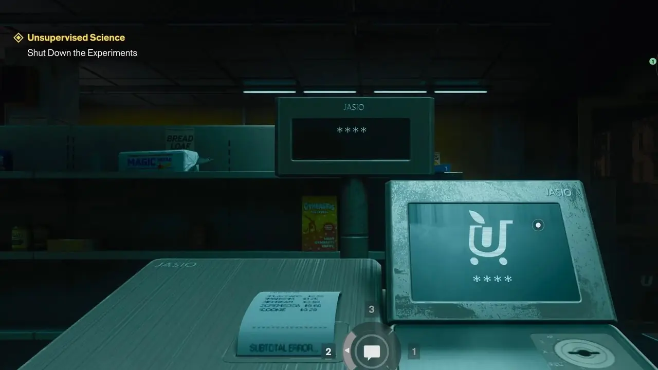 Comment résoudre le puzzle Urban Fresh Mart dans Control Resonant (5)