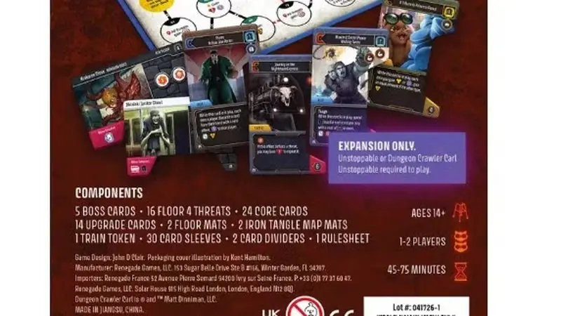 dungeon crawler carl iron tangle expansion 1