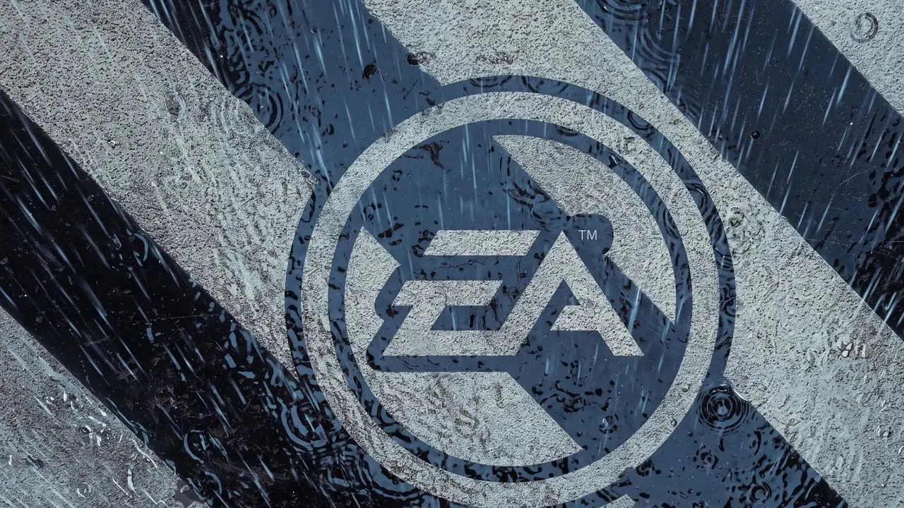 ea-logo wordt geregend