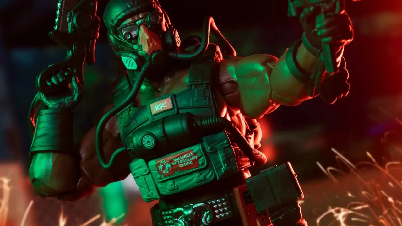 GI ジョー クラシファイド フラットライン フィギュア