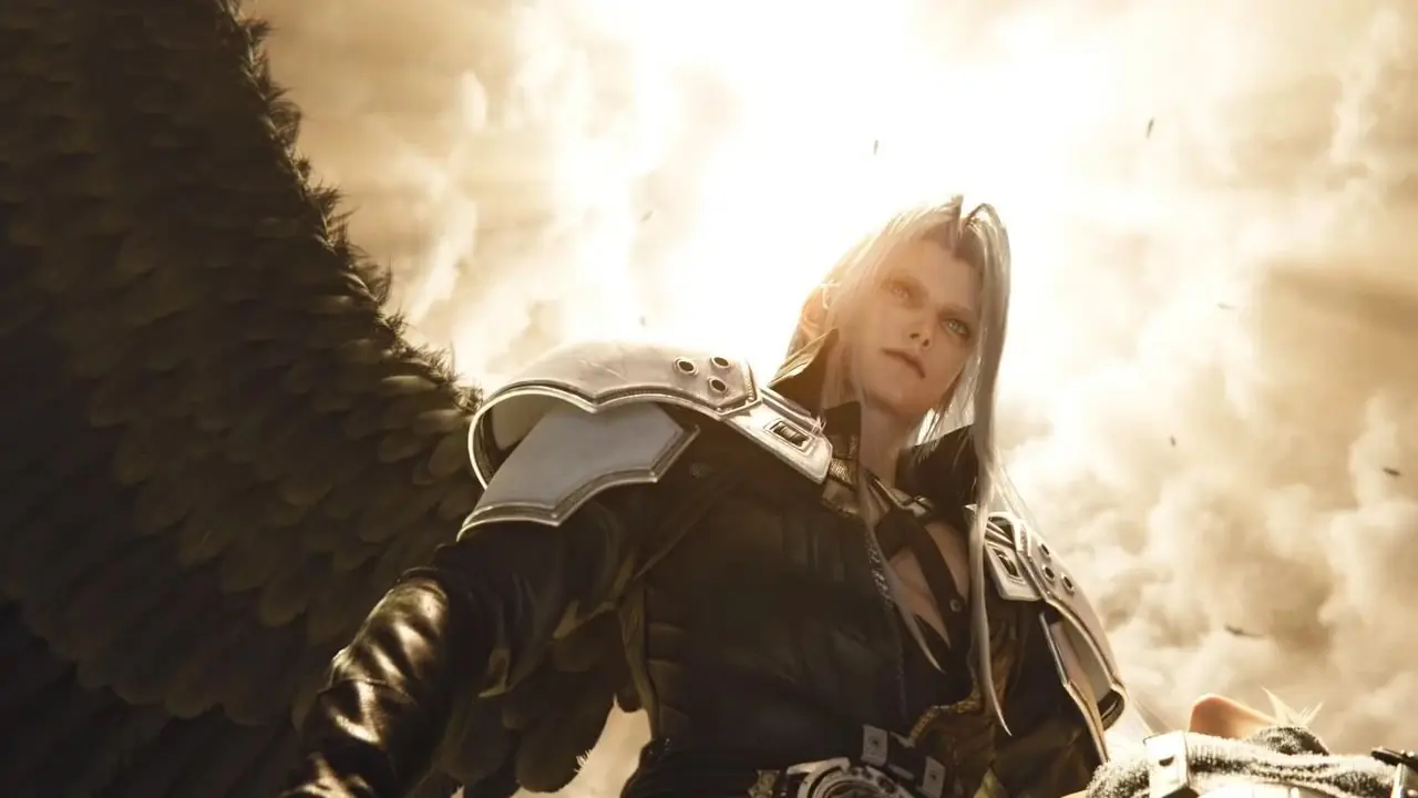 Uno scatto di Vincent Valentine di Final Fantasy 7 Revelation durante il combattimento