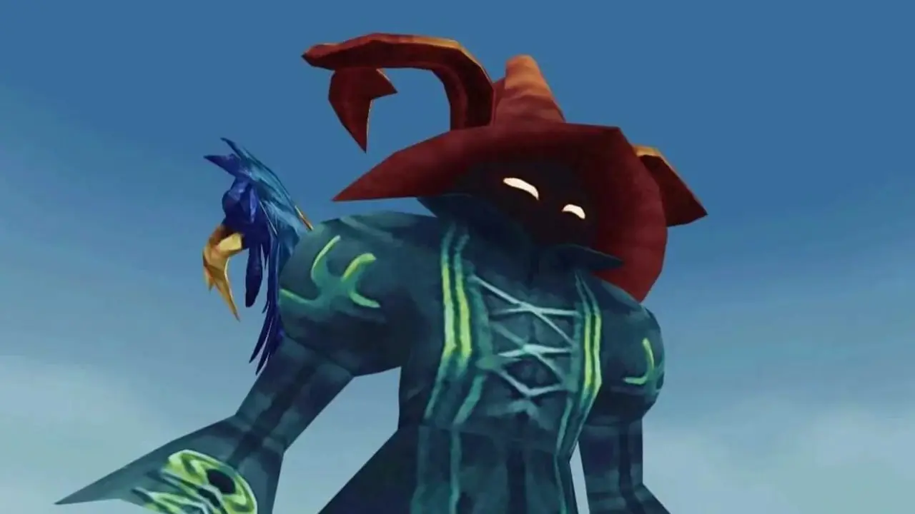 Final Fantasy 9(HD)의 숲 속 캐릭터가 등장하는 장면