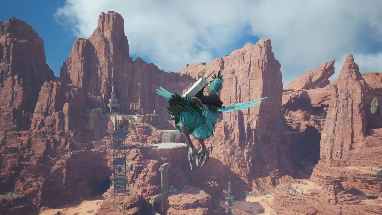 Cloud Strife e festa