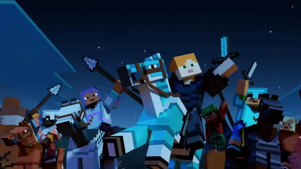Minecraft Live traileropname van babykippen