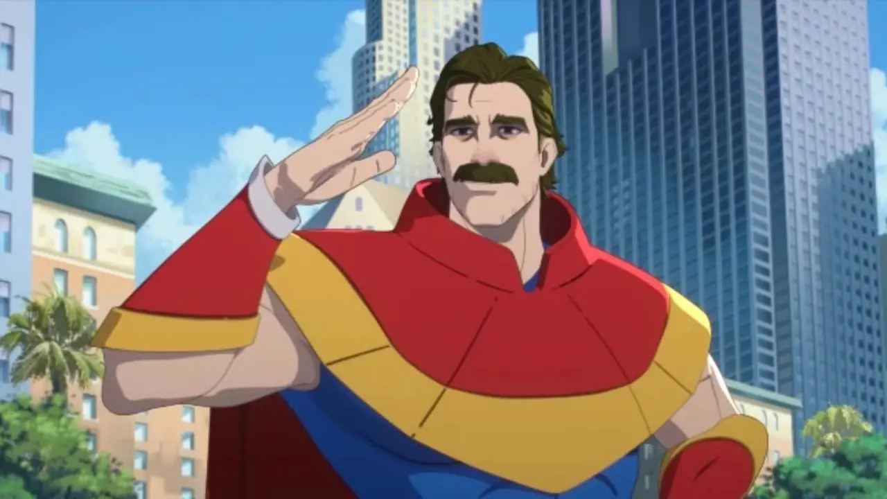 ディスパッチで敬礼するフェノママン ディスパッチで敬礼するフェノママン