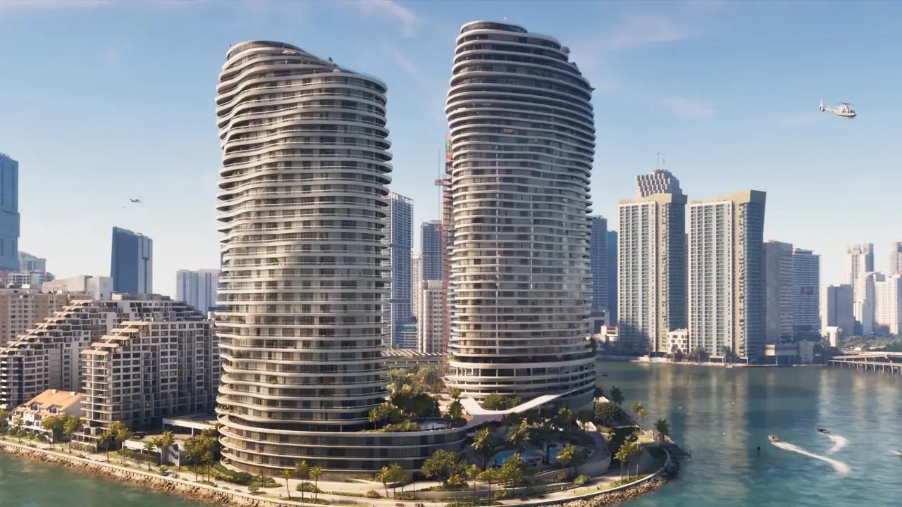 une scène de plage de GTA 6