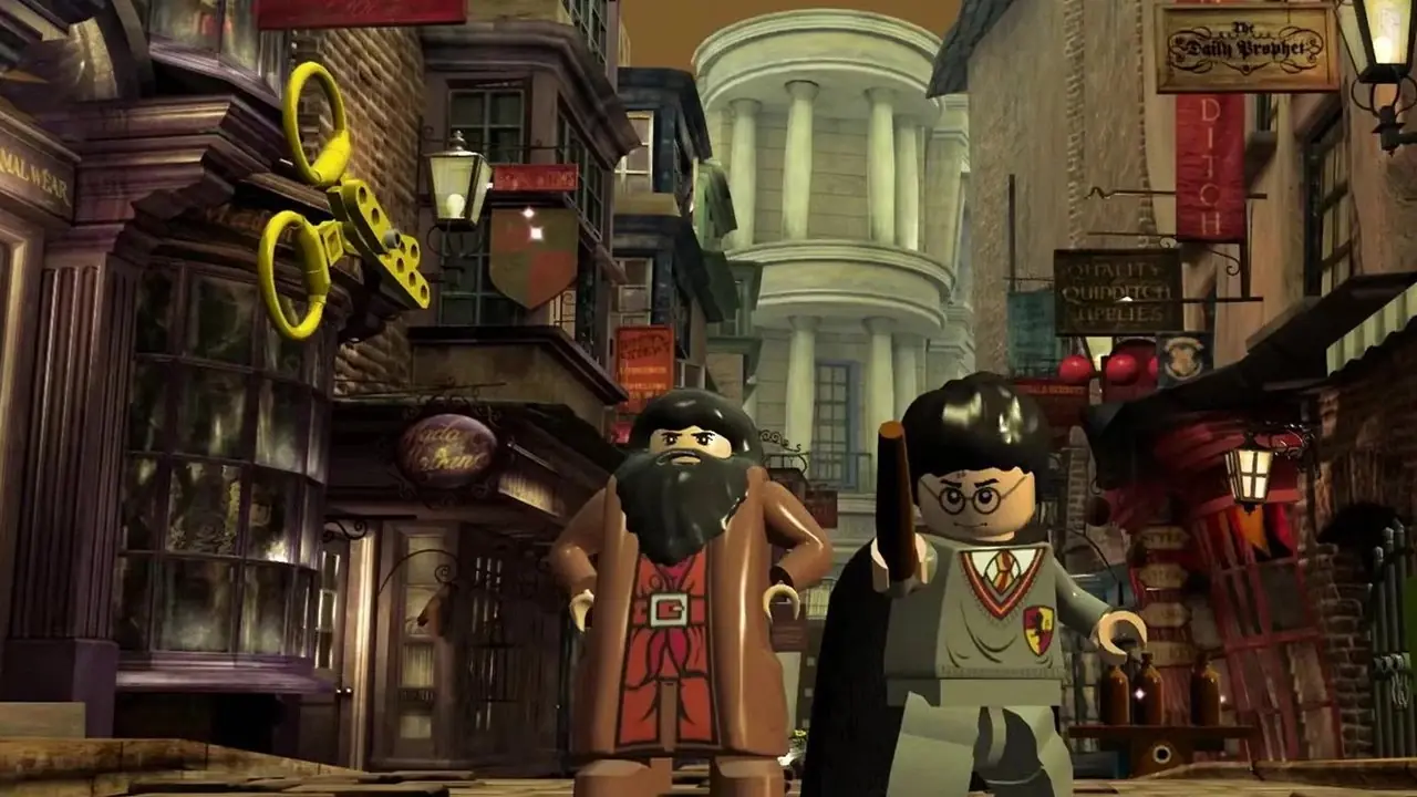 LEGO Коллекция Гарри Поттера Логотип Гарри против Волдеморта
