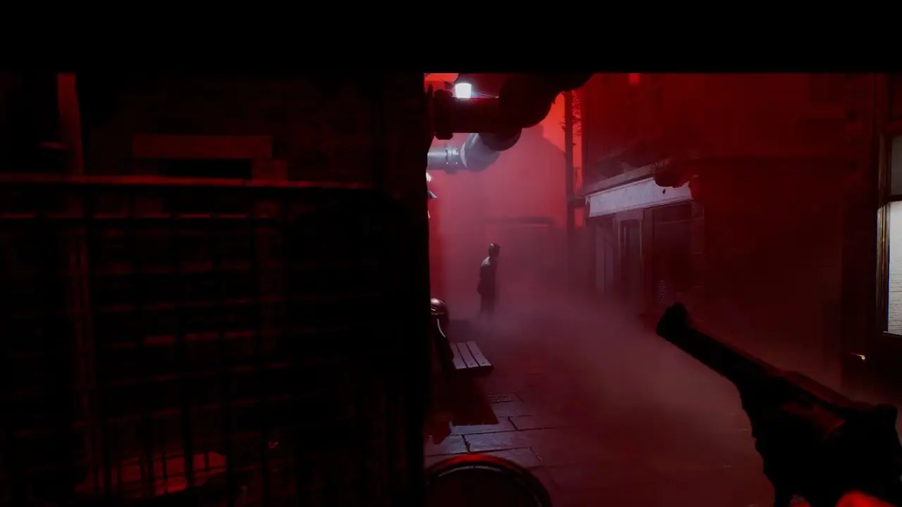 Zrzut ekranu z miasteczka Silent Hill
