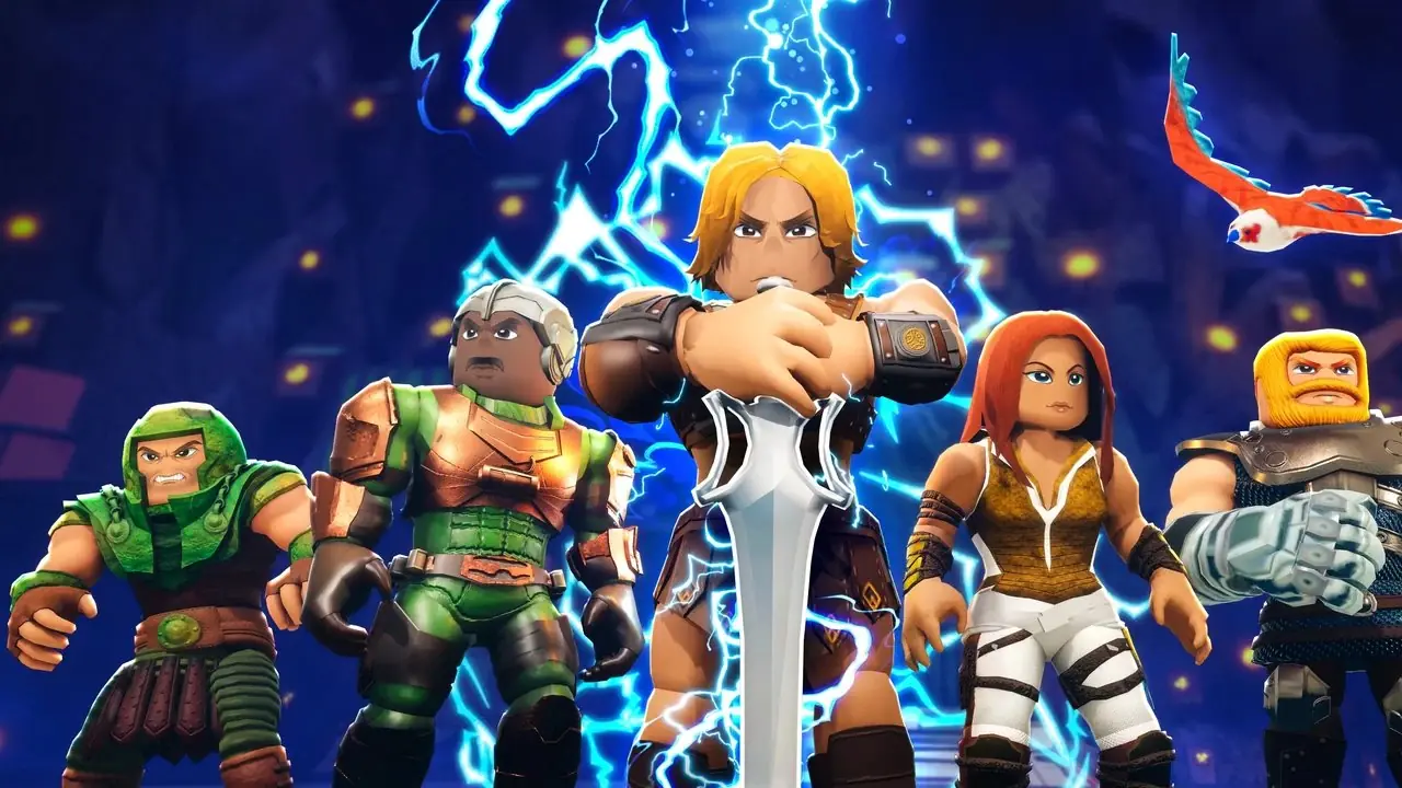 Skeletor Sittande på en tron