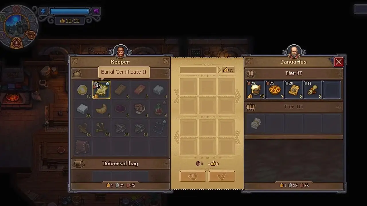 Graveyard Keeper 2 - Selg gravsertifikat
