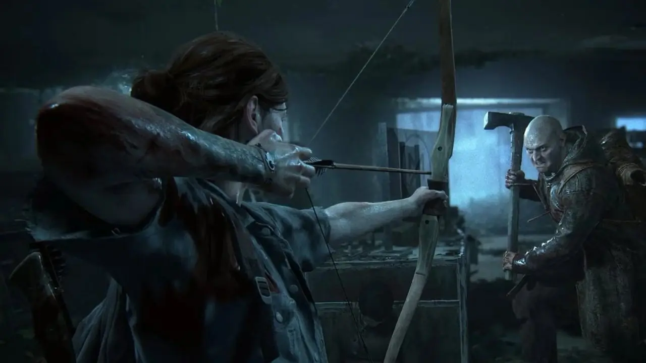 Ellie e Joel Keyart de O Último de Nós