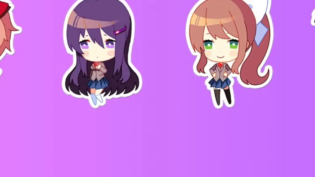 Doki Doki Litteraturklubb! Tag Side Cover Art