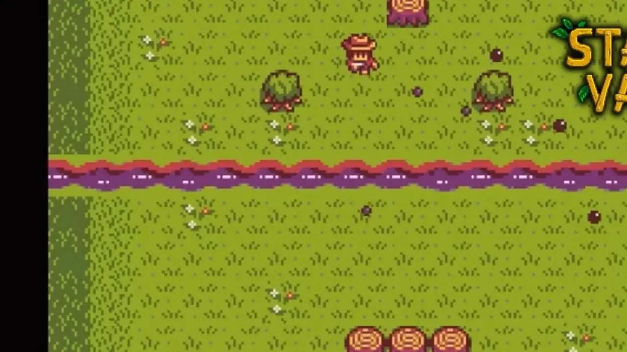 il viaggio del logo del re della prateria a Stardew Valley