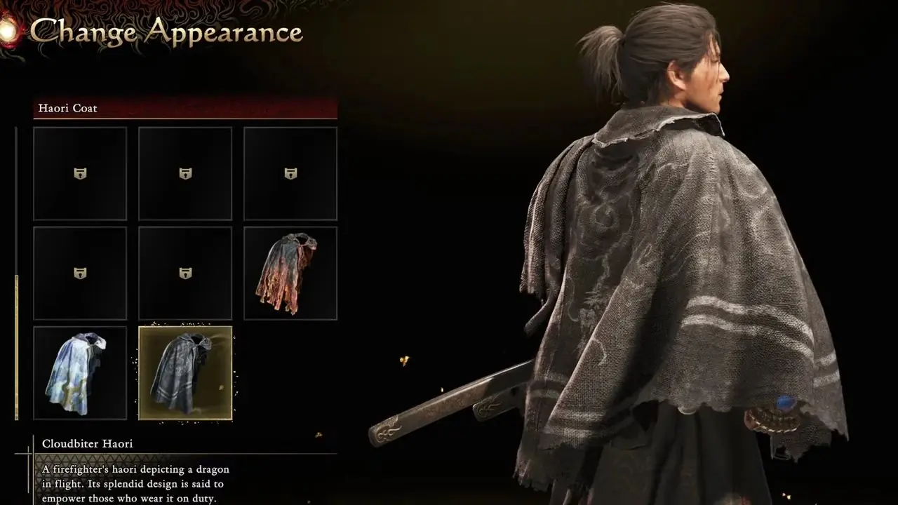 Onimusha: Caminho da Espada Haori do Bombeiro