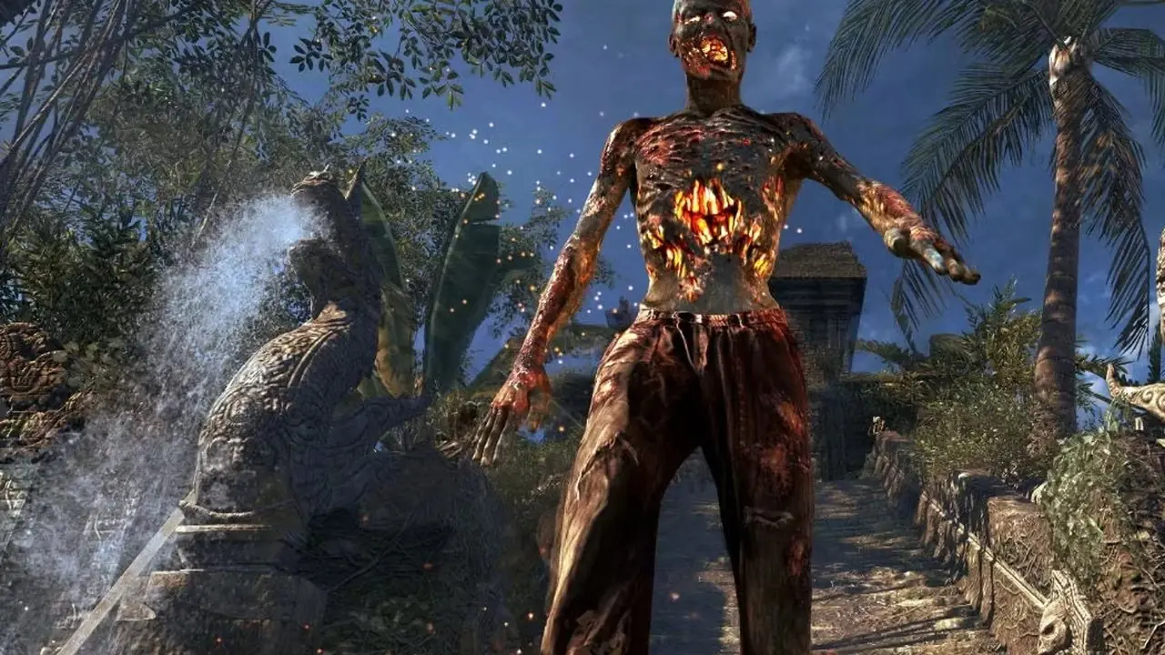 Disparar un arma a los enemigos en Call of Duty Black Ops