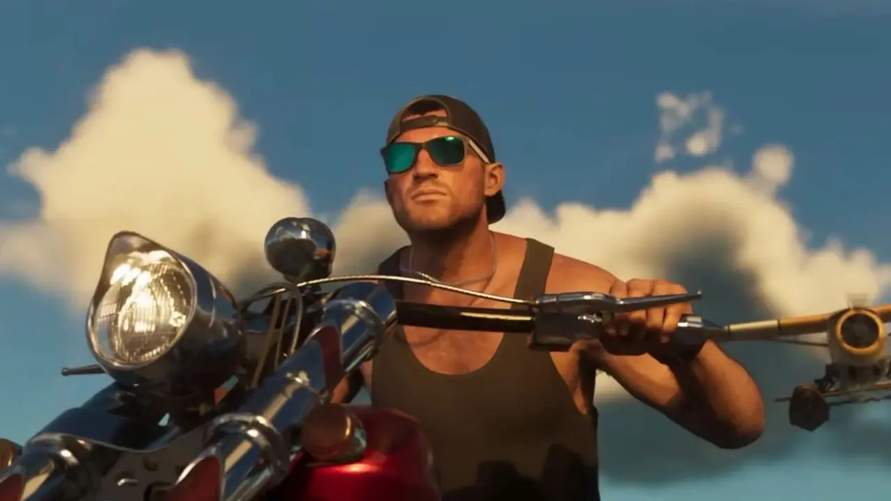 GTA 6 の路地に立つジェイソンとルシア。