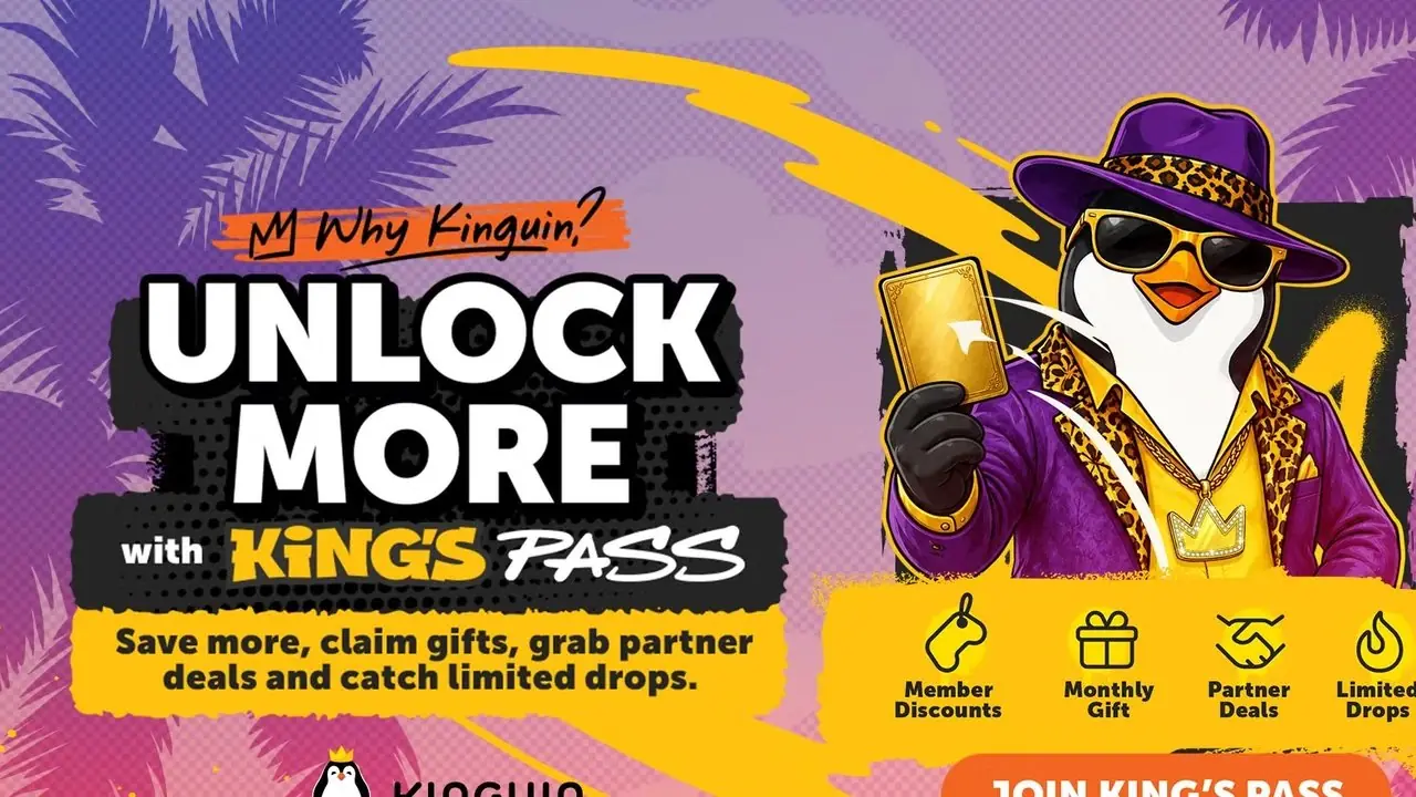 Un'immagine promozionale per il KING's Pass di Kinguin