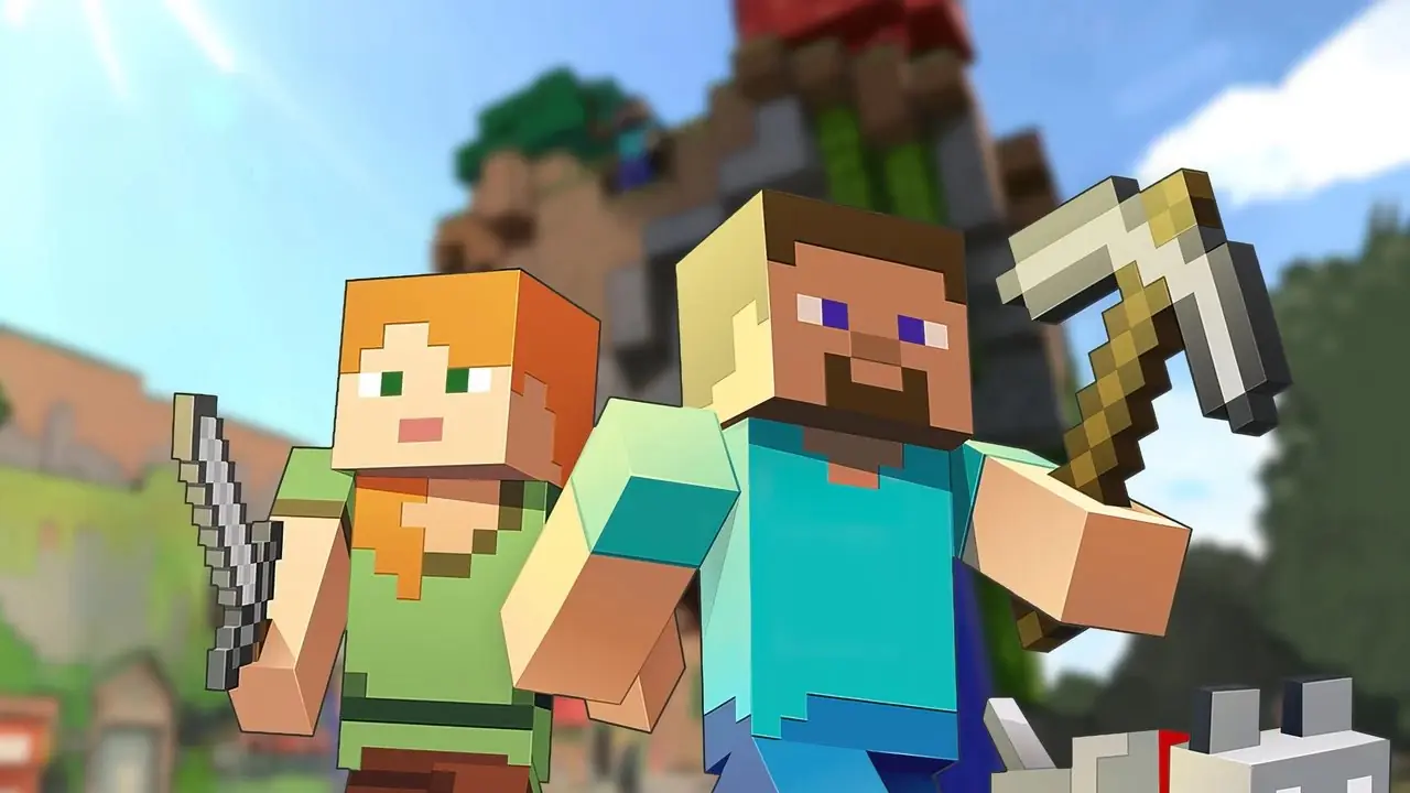 Anteprima dell'interno dell'hotel ufficiale di Minecraft