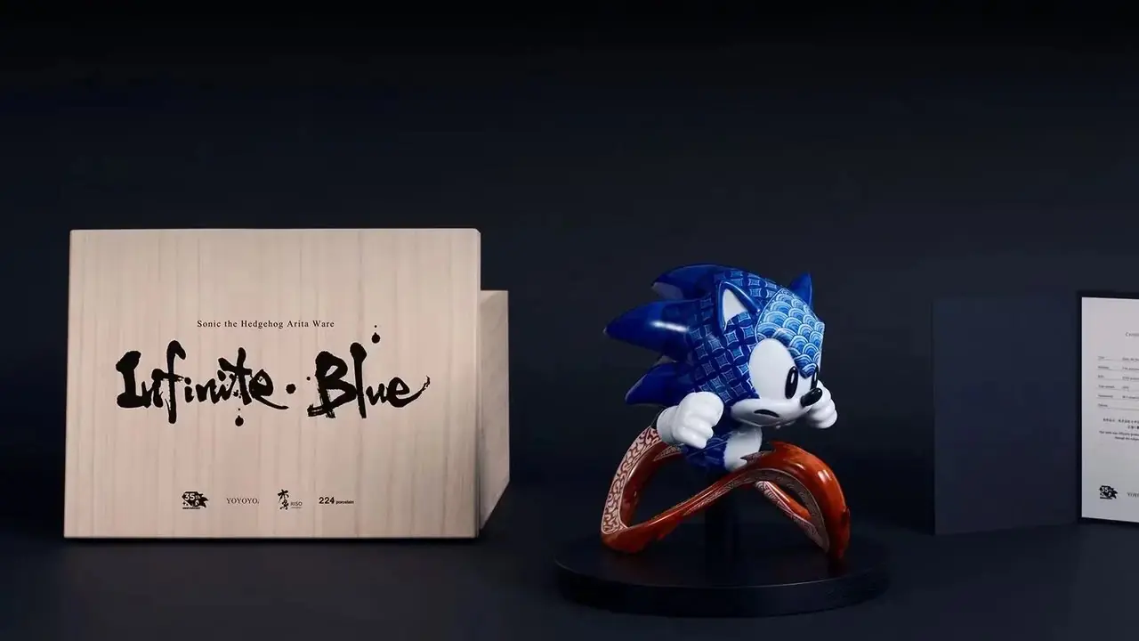 Sonic the Hedgehog Porselen Heykeli 2