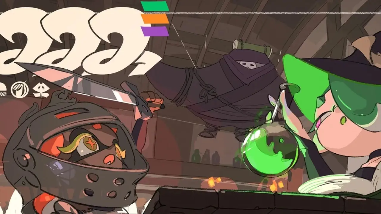 Inkling octoling splatfest 화면 배경