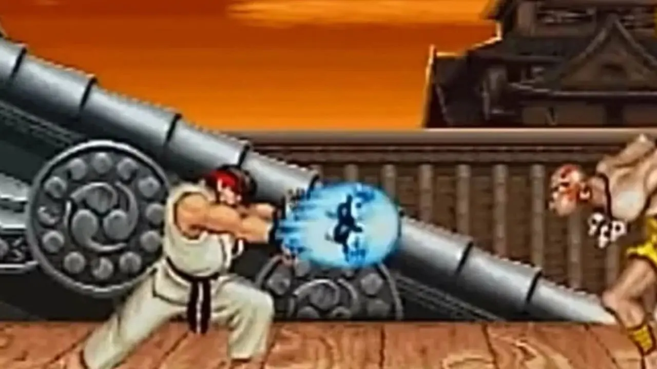 Uppercut de juego de Street Fighter-2-Turbo