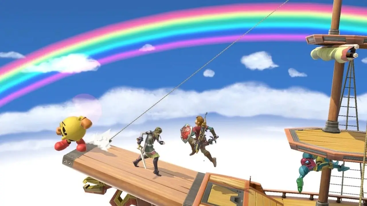 Mario Bowser'la savaşıyor - Wii U için Super Smash Bros.