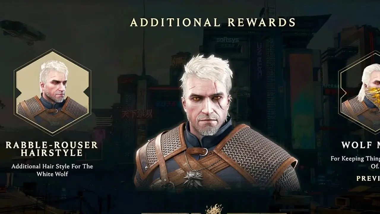 Geralt von Riva kämpft gegen ein fliegendes Monster.