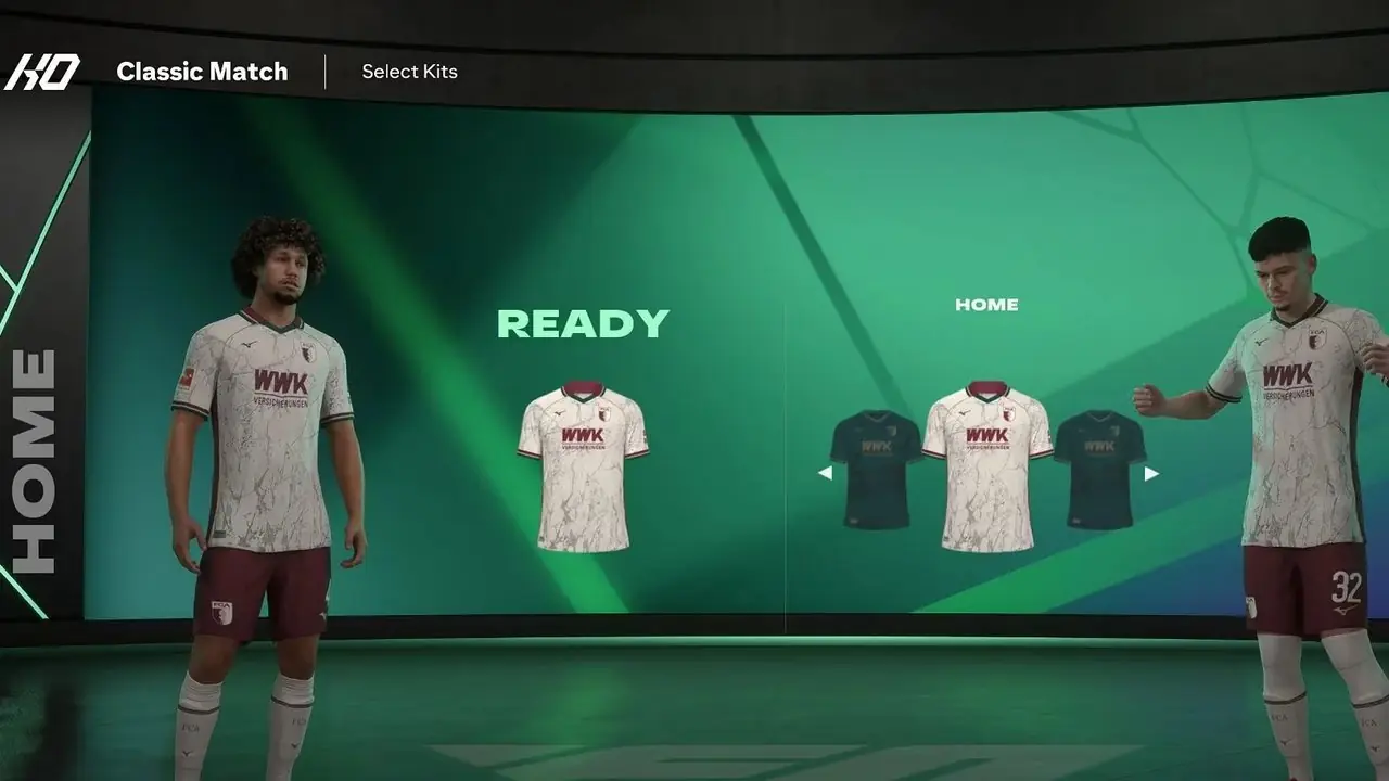 EA Sports FC 27 - Equipaciones 2026-2027 - Augsburgo Inicio