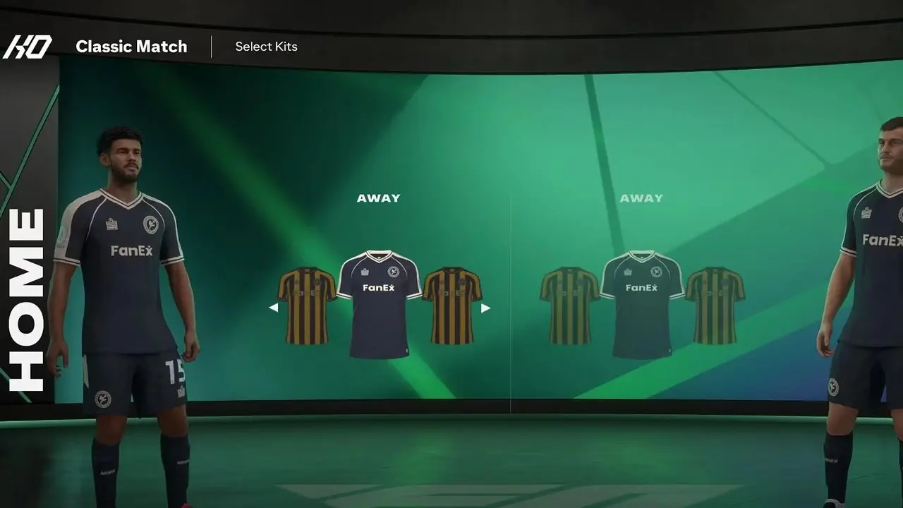 EA Sports FC 27 - Kits 2026-2027 - Burton Albion Visitante