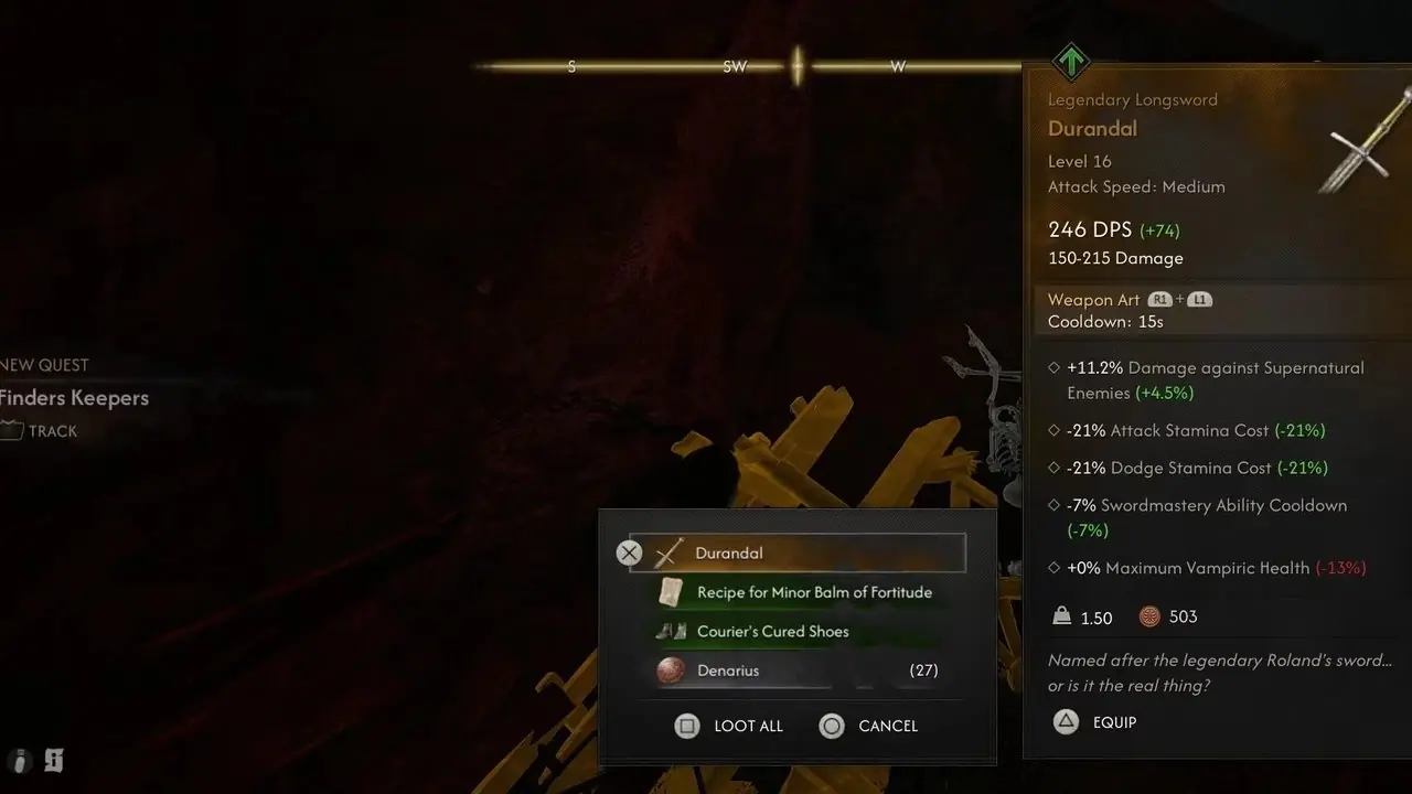 Emplacement de la carte de la grotte de butin de la cascade Blood of Dawnwalker