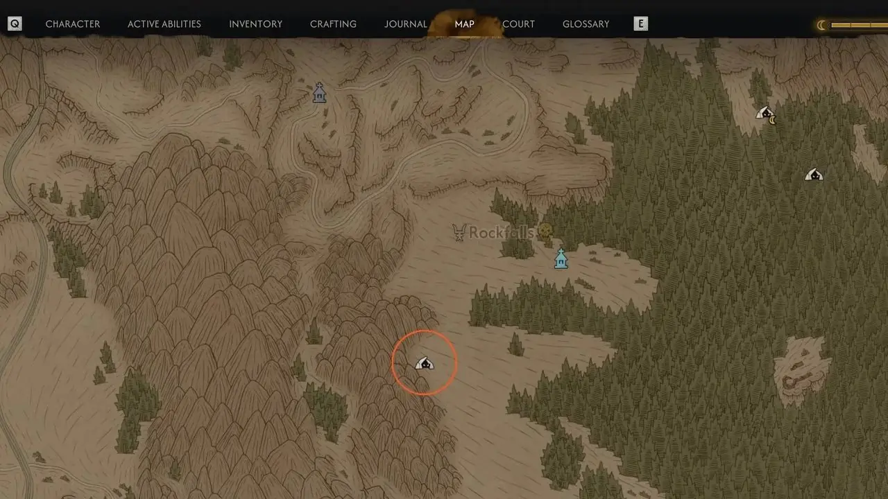 Desbloquear OP no início de Blood of Dawnwalker 1