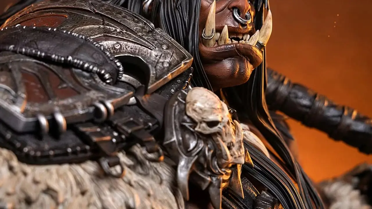 Warcraft Grommash Hellscream Infinity Studiobuste 3