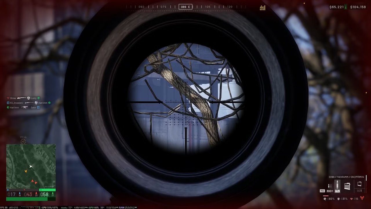 Mira SV98 - Perros de guerra