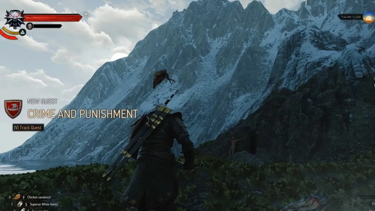 Tutorial sobre crimen y castigo en The Witcher 3 (2)