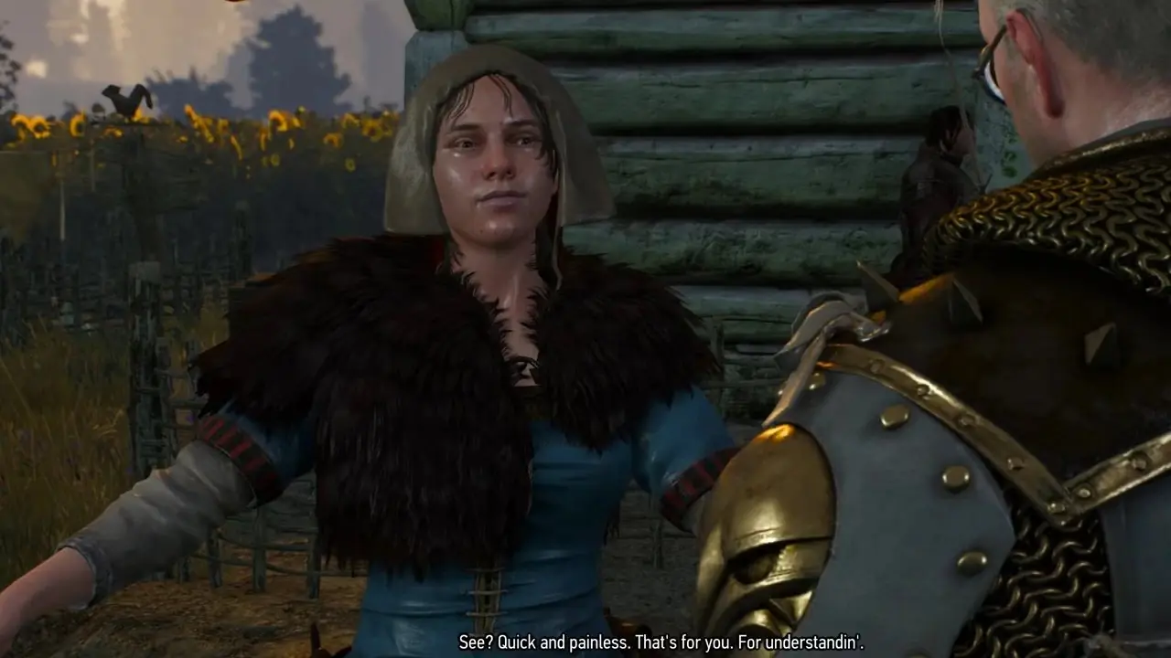 The Witcher 3 (1)-1의 작은 빨간색 연습