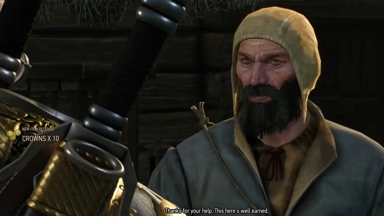 The Witcher 3 (1)-1의 작은 빨간색 연습