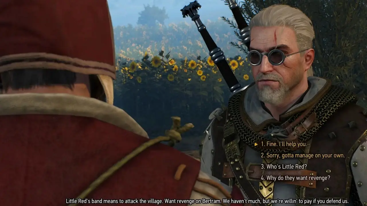 The Witcher 3: Döda eller skona Lilla Röda? 1