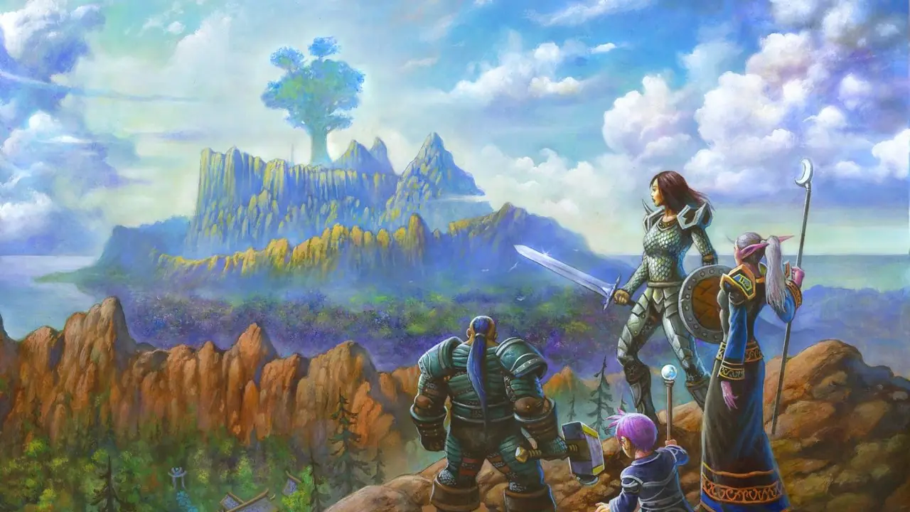 Una captura de pantalla de WoW: Forever