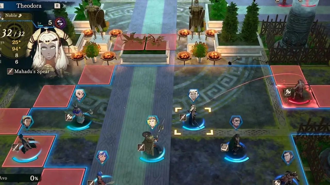 अग्नि प्रतीक फॉर्च्यून बुनाई थियोडोरा