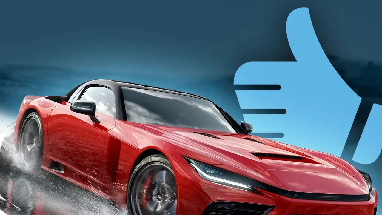 Forza-Auto Daumen hoch