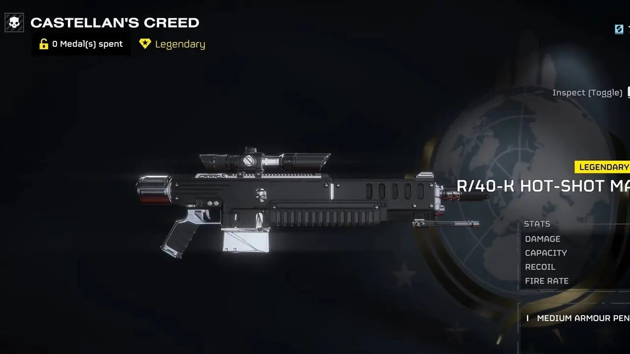 Rifle de atirador de tiro quente R40-K